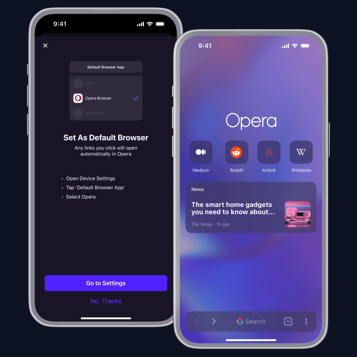 Opera Browser for iOS | Intuitive mobile browser | Opera Browser