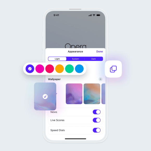 Custom Wallpapers & Themes