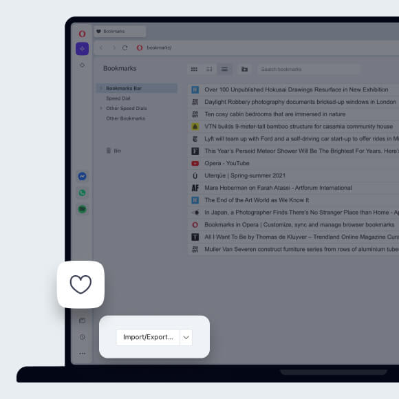 Import your data