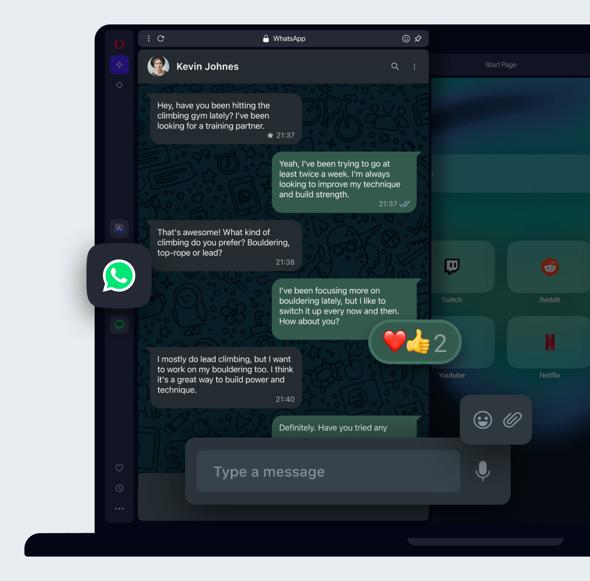 WhatsApp im Opera | WhatsApp auf dem Desktop verwenden | Opera