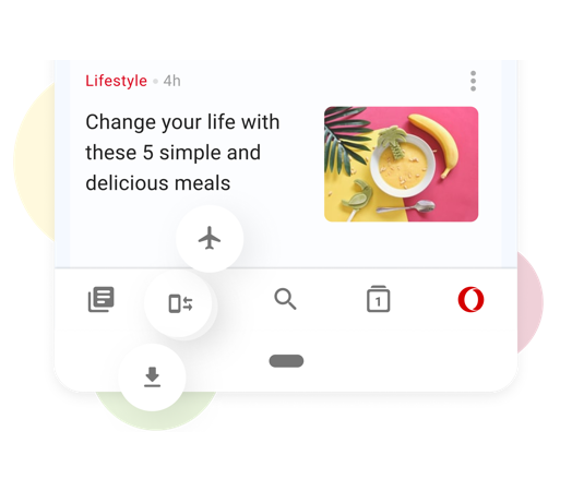 
Customizable navigation
