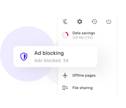 Opera Mini For Android Ad Blocker File Sharing Data Savings Opera
