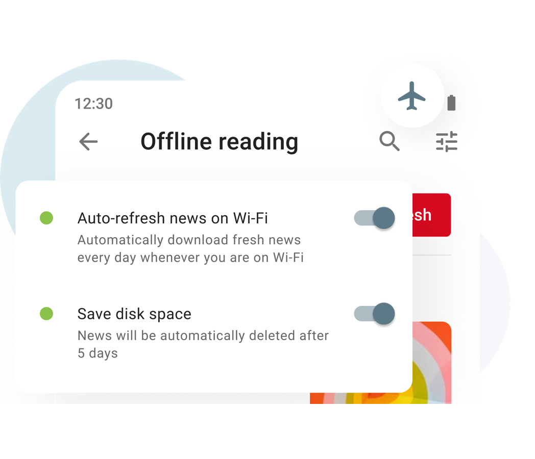 Offline Reading