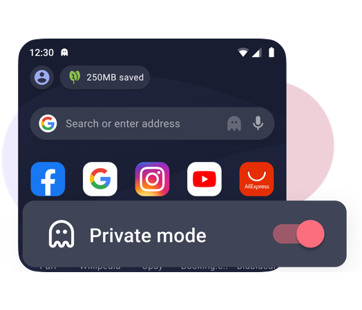 Opera Mini For Android Ad Blocker File Sharing Data Savings Opera