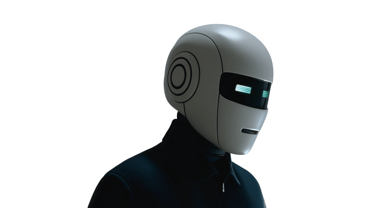 Opera Neon robot mascot
